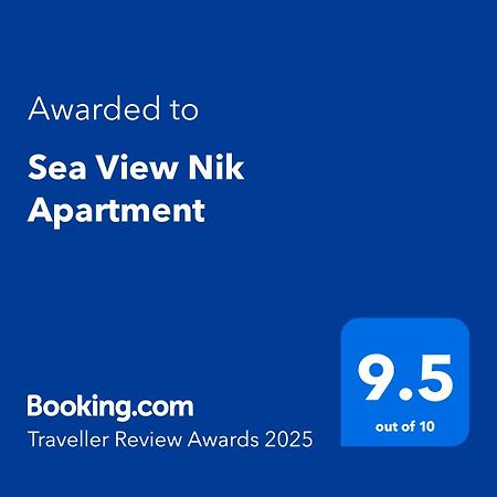 Sea View Nik Apartment Durrës Exteriér fotografie